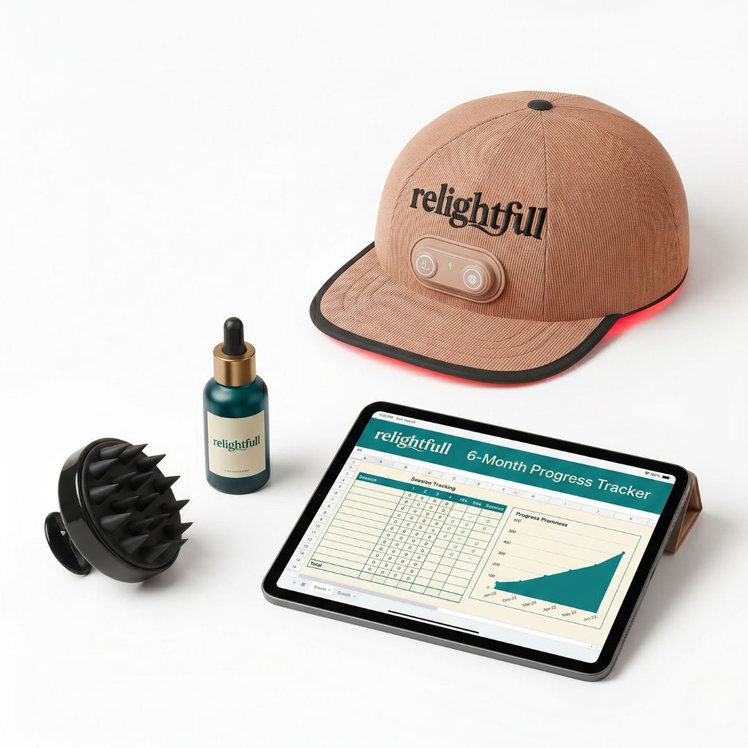 Relightfull® Hair Growth Cap | 291 Dual-Wavelength LED Therapy